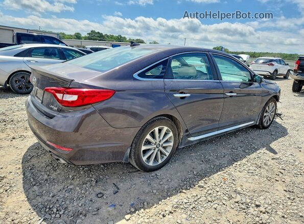 5NPE34AF2GH412246 2016 HYUNDAI SONATA Black უკანა მარჯვენა