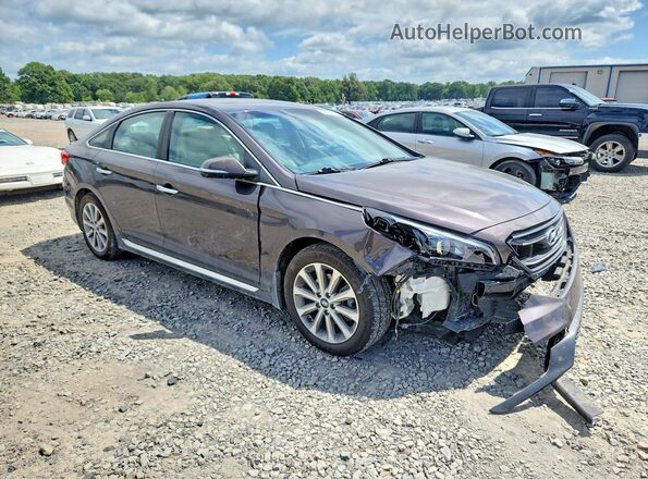 5NPE34AF2GH412246 2016 HYUNDAI SONATA Black წინა მარჯვენა