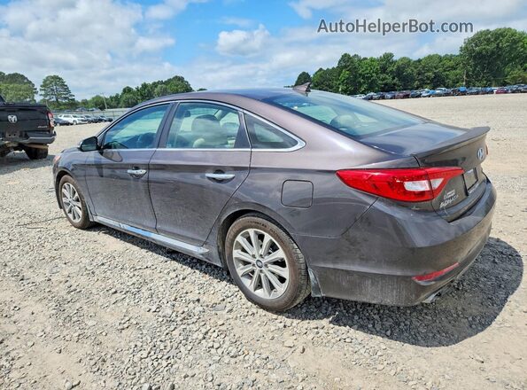 5NPE34AF2GH412246 2016 HYUNDAI SONATA Black უკანა მარცხენა