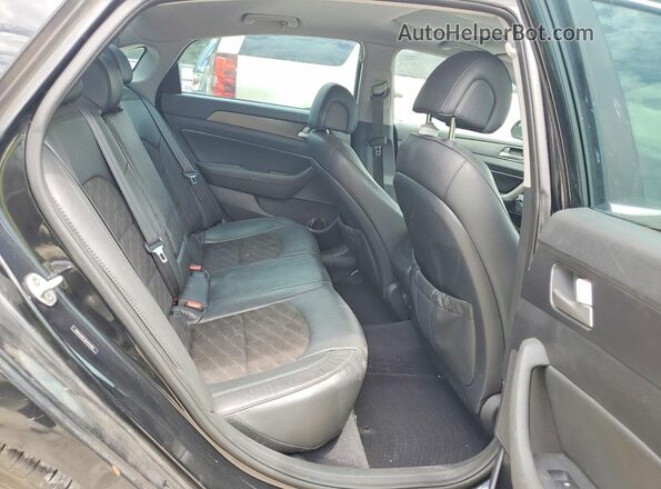 5NPE34AF2GH415390 2016 HYUNDAI SONATA Black Հետևի նստատեղերի տեսք