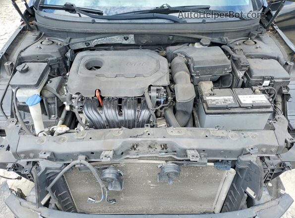 5NPE34AF2GH415390 2016 HYUNDAI SONATA Black Սալոնի հետևի տեսք