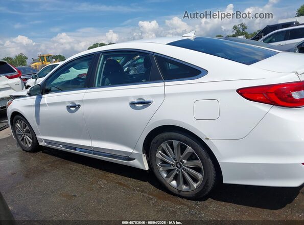 5NPE34AF2GH427653 2016 HYUNDAI SONATA Белый Панорамный вид салона 360°