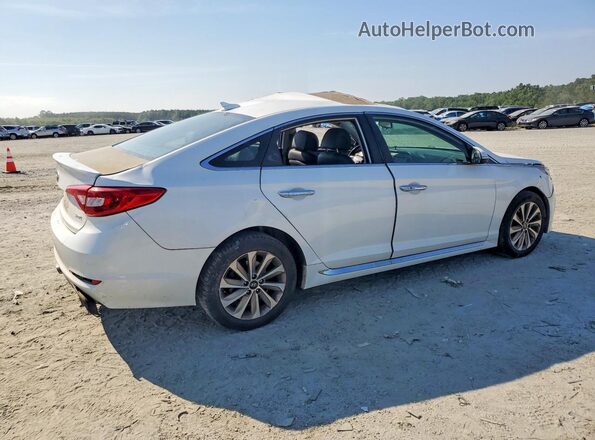 5NPE34AF2HH499485 2017 HYUNDAI SONATA White Tył prawy