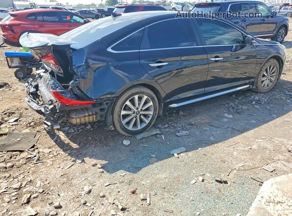 5NPE34AF2HH523297 2016 HYUNDAI SONATA Black Rear right