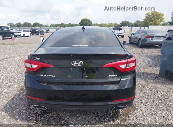 5NPE34AF2HH582575 2017 HYUNDAI SONATA Black 