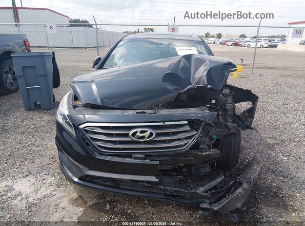 5NPE34AF2HH582575 2017 HYUNDAI SONATA Black Vista interior trasera