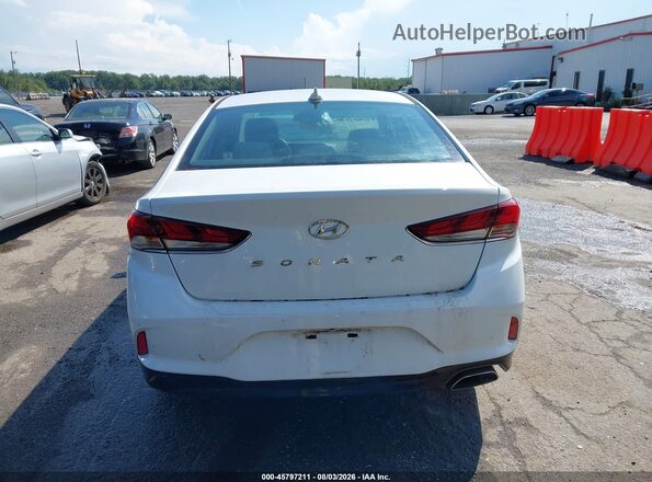 5NPE34AF2JH601616 2018 HYUNDAI SONATA White 