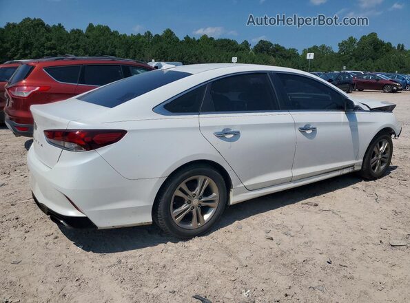 5NPE34AF2JH618514 2018 HYUNDAI SONATA White Rear right