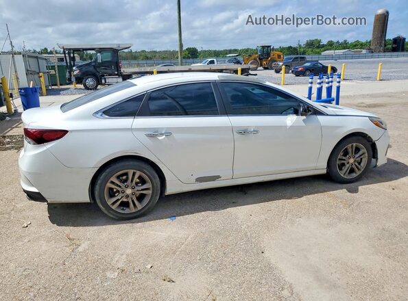 5NPE34AF2JH636799 2018 HYUNDAI SONATA White Tył prawy