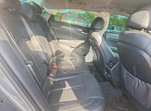 5NPE34AF2JH640593 2018 HYUNDAI SONATA Charcoal Widok tylnych siedzeń