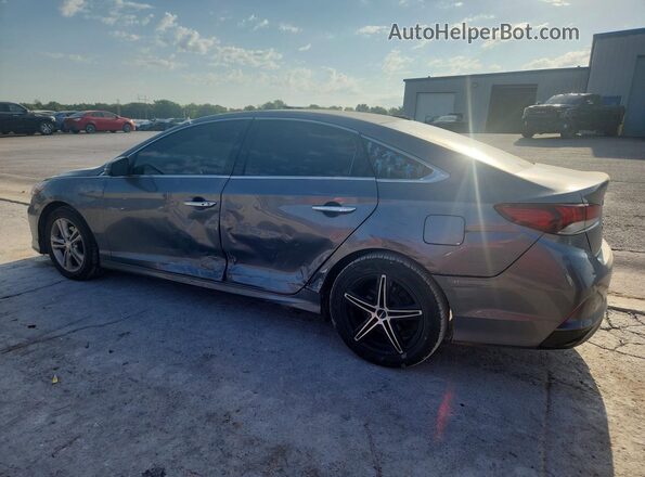 5NPE34AF2JH640593 2018 HYUNDAI SONATA Charcoal Tył lewy