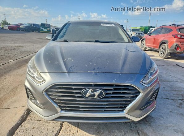 5NPE34AF2JH640593 2018 HYUNDAI SONATA Charcoal Widok z przodu