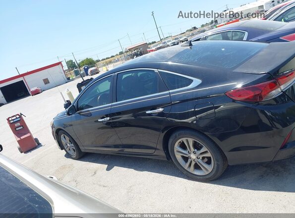 5NPE34AF2JH640805 2018 HYUNDAI SONATA Black 360 interior view