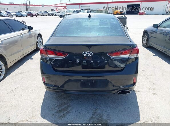 5NPE34AF2JH640805 2018 HYUNDAI SONATA Black 