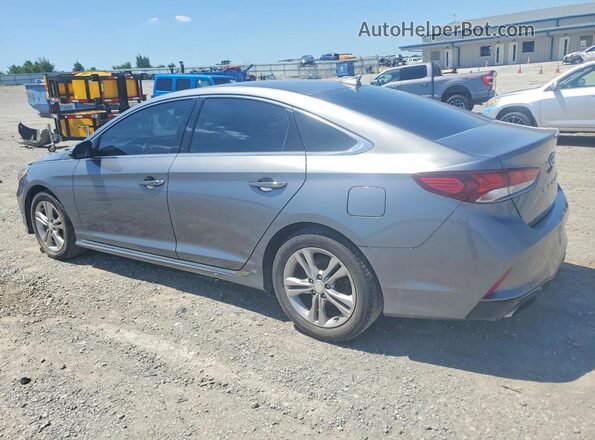 5NPE34AF2JH669480 2018 HYUNDAI SONATA Silver Rear left