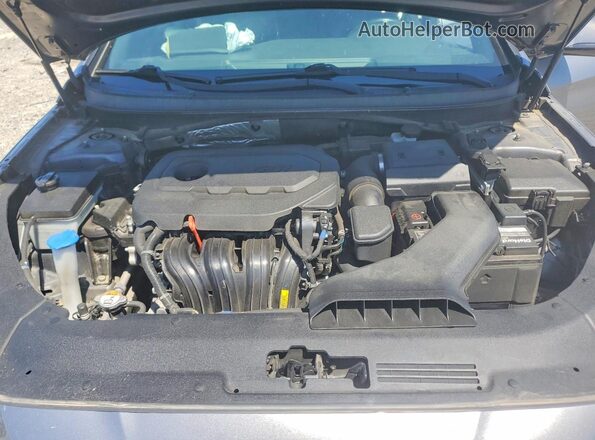 5NPE34AF2JH669480 2018 HYUNDAI SONATA Silver Rear interior view
