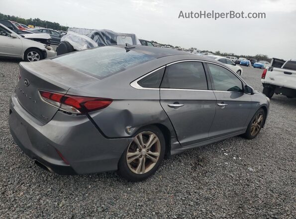 5NPE34AF2JH696419 2018 HYUNDAI SONATA Silver Задня права чверть