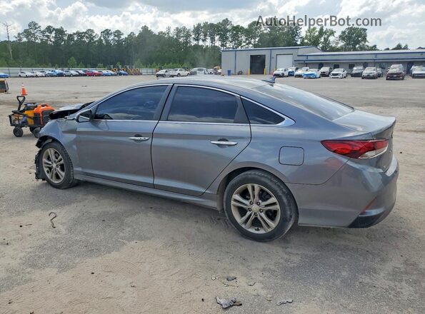 5NPE34AF2JH713512 2018 HYUNDAI SONATA Silver Rear left
