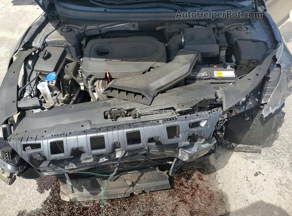5NPE34AF2JH713512 2018 HYUNDAI SONATA Silver Rear interior view