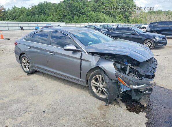 5NPE34AF2JH713512 2018 HYUNDAI SONATA Silver Front right