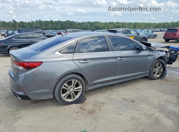 5NPE34AF2JH713512 2018 HYUNDAI SONATA Silver Rear right