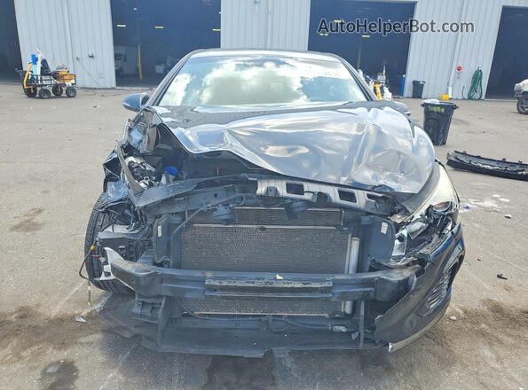 5NPE34AF2JH720265 2018 HYUNDAI SONATA Black Widok z przodu
