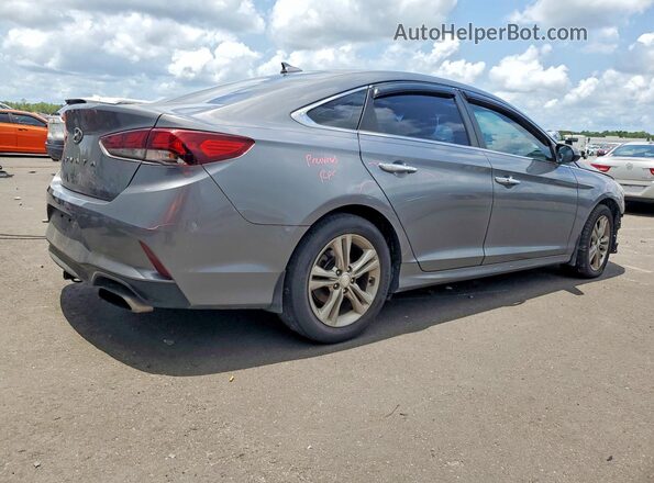 5NPE34AF2KH751761 2019 HYUNDAI SONATA Gray Հետևի աջ