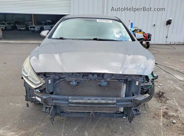 5NPE34AF2KH751761 2019 HYUNDAI SONATA Gray Դիմացի տեսք