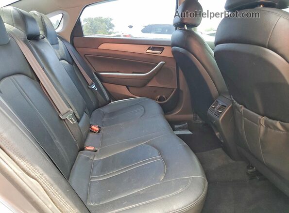 5NPE34AF2KH751761 2019 HYUNDAI SONATA Gray Հետևի նստատեղերի տեսք