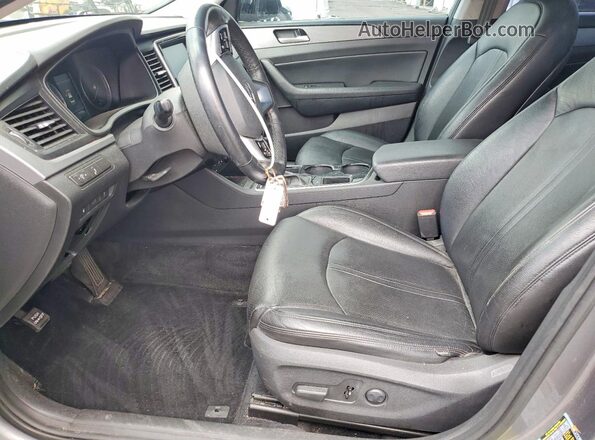 5NPE34AF2KH751761 2019 HYUNDAI SONATA Gray Սալոնի դիմացի տեսք