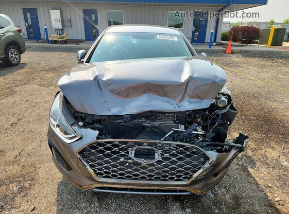 5NPE34AF2KH754515 2019 HYUNDAI SONATA Silver Front view