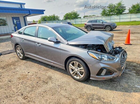 5NPE34AF2KH754515 2019 HYUNDAI SONATA Silver Front right