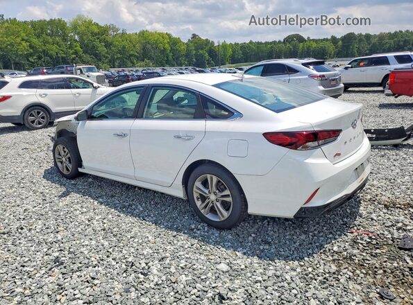 5NPE34AF2KH771931 2019 HYUNDAI SONATA Белый Задняя левая четверть