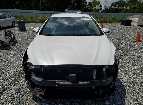 5NPE34AF2KH771931 2019 HYUNDAI SONATA Белый Вид спереди