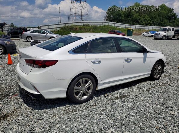 5NPE34AF2KH771931 2019 HYUNDAI SONATA Белый Задняя правая четверть