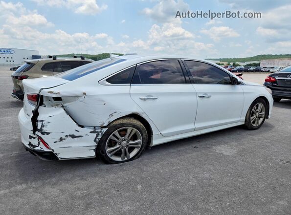 5NPE34AF2KH820710 2019 HYUNDAI SONATA White Tył prawy