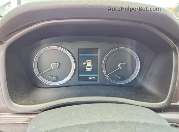 5NPE34AF2KH820710 2019 HYUNDAI SONATA White Widok zestawu wskaźników