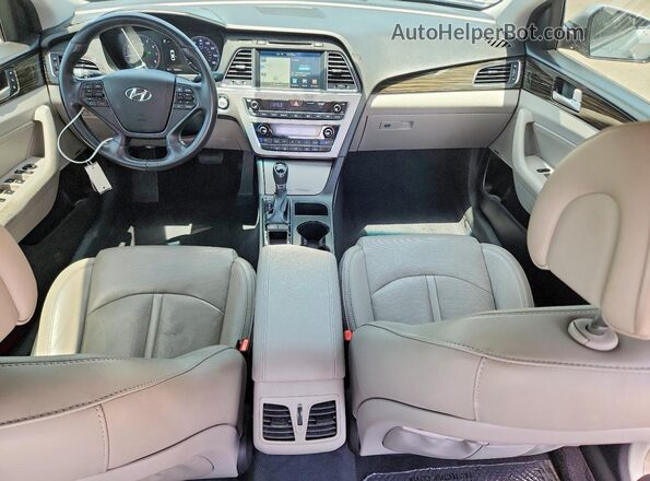 5NPE34AF3GH283496 2016 HYUNDAI SONATA Silver Dashboard view