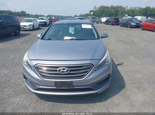 5NPE34AF3GH297852 2016 HYUNDAI SONATA Silver Vista del cuadro de instrumentos