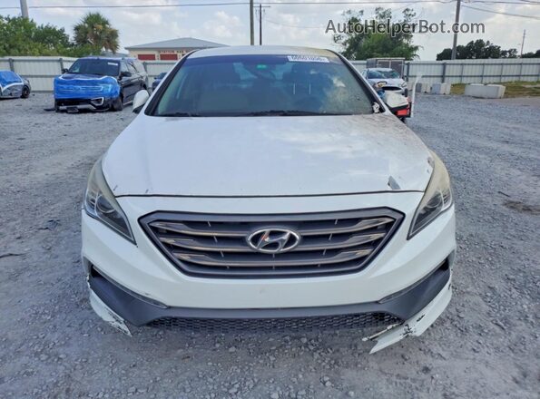 5NPE34AF3GH366880 2016 HYUNDAI SONATA White Вид спереду