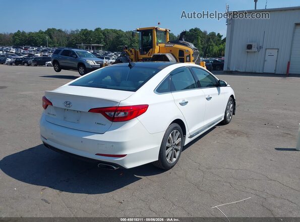 5NPE34AF3GH369326 2016 HYUNDAI SONATA White უკანა მარჯვენა