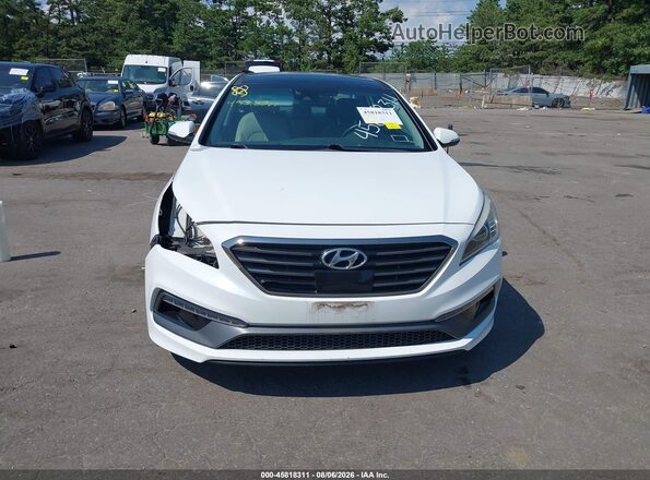 5NPE34AF3GH369326 2016 HYUNDAI SONATA White ხელსაწყოთა პანელის ხედი