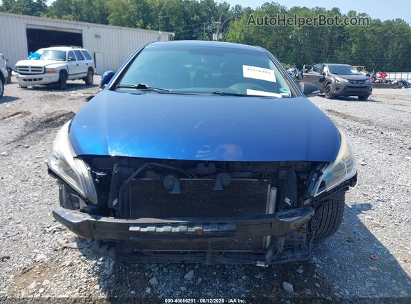 5NPE34AF3HH547303 2017 HYUNDAI SONATA Blue Vista frontal