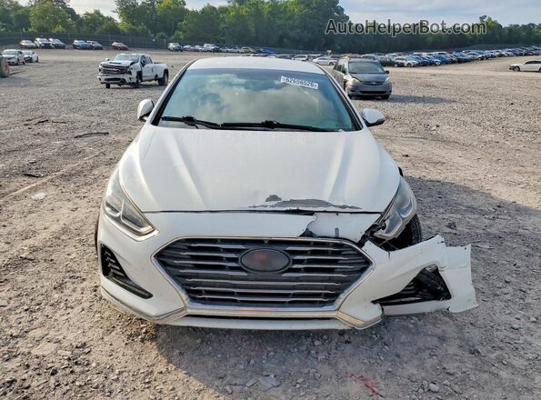 5NPE34AF3JH629683 2018 HYUNDAI SONATA White Vista frontal