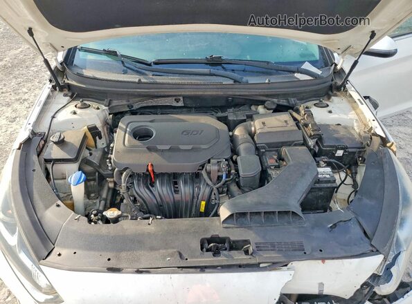 5NPE34AF3JH629683 2018 HYUNDAI SONATA White Vista interior trasera