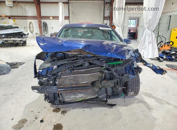 5NPE34AF3JH634169 2018 HYUNDAI SONATA Blue წინა ხედი