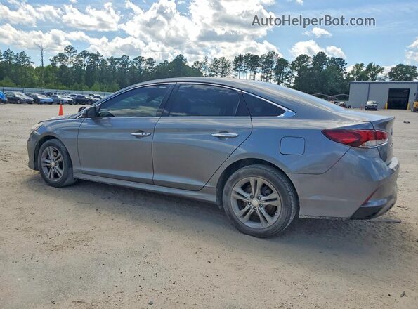 5NPE34AF3JH643941 2018 HYUNDAI SONATA Gray Задня ліва чверть