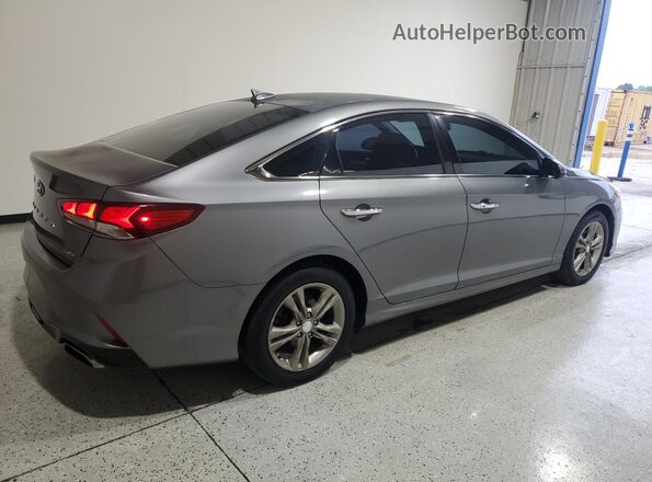 5NPE34AF3JH656673 2018 HYUNDAI SONATA Gray 
