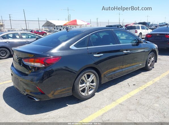 5NPE34AF3JH701997 2018 HYUNDAI SONATA Black Rear right