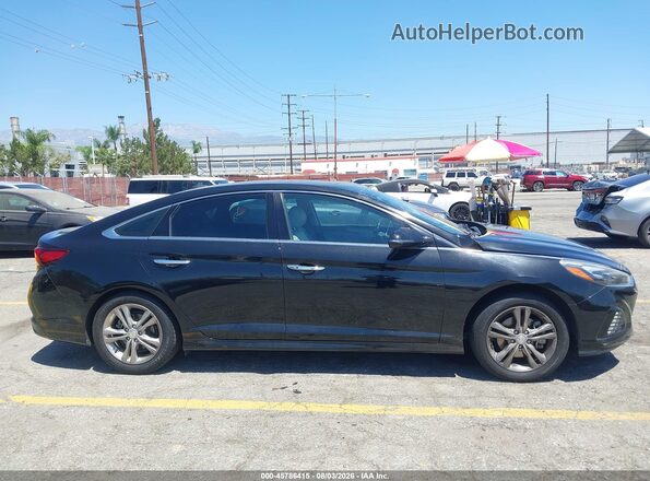5NPE34AF3JH701997 2018 HYUNDAI SONATA Black 360 interior view